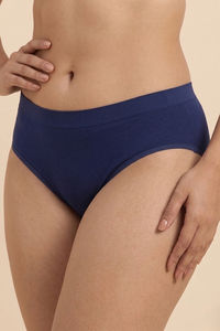 Zivame Medium Rise Full Coverage Seamless Hipster Panty (Pack of 3) - Multicolor — thumbnail 7